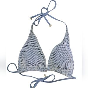 ZAFUL Bikini Top W/ Netting And Shells Sz 10 ( L) NWOT